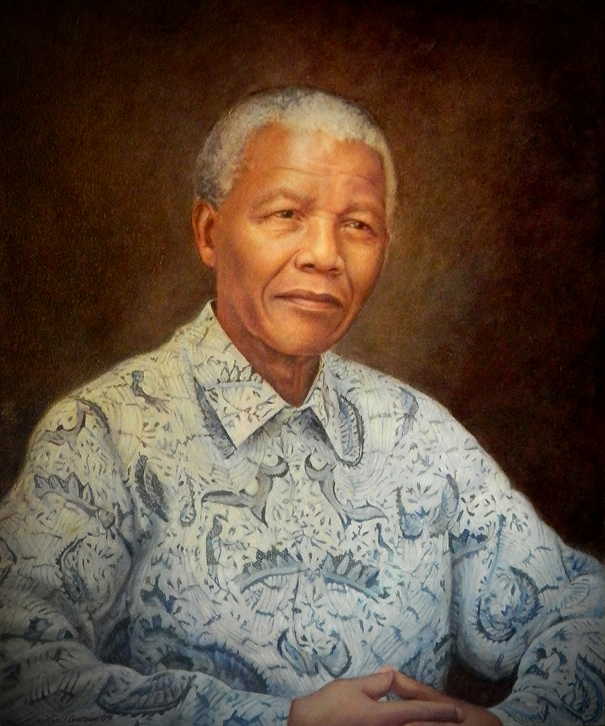 Portrait Artist Cyril Coetzee - Portraits of Nelson Mandela by Cyril